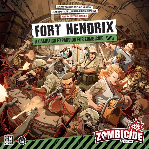 Fort hendrix una expansión para Zombicide 2ª edición