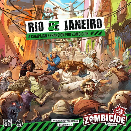 Río Z Janeiro una expansión para Zombicide 2ª edición