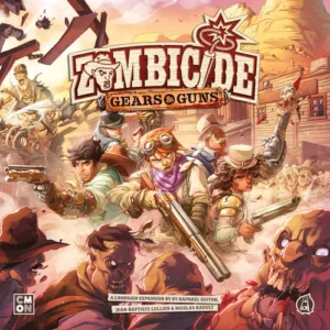 Portada de la expansión Gears and Guns para Zombicide undead or alive
